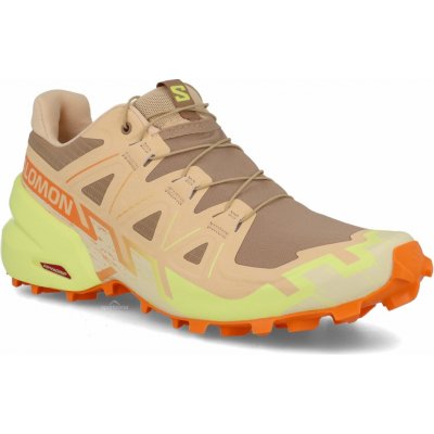 Salomon Speedcross 6 W L47985000 burro/sunny lime/almond cream – Hledejceny.cz