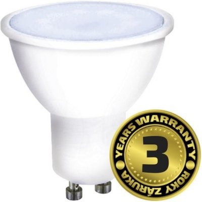 Solight LED žárovka , bodová , 7W, GU10, 6000K, 560lm, bílá – Zboží Mobilmania