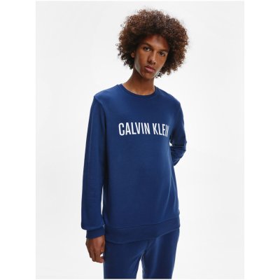 Tmavě modrá mikina Calvin Klein Jeans – Zboží Mobilmania