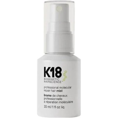 K18 Molecular Repair Professional Hair Mist bezoplachový sprej pro regeneraci poškozených vlasů 30 ml – Zboží Dáma