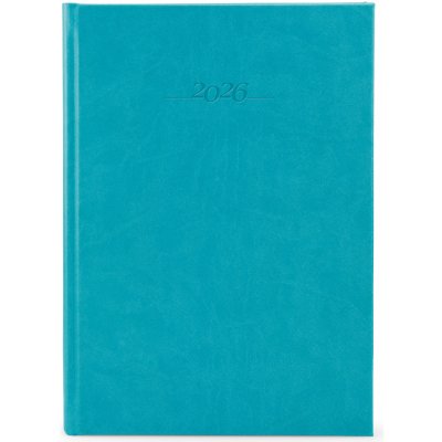 Graspo A4 Denní 2026 Titan tyrkysový – Sleviste.cz