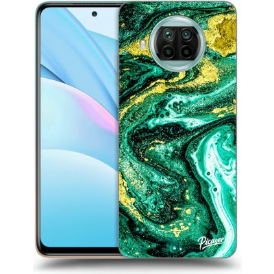 Pouzdro Picasee silikonové Xiaomi Mi 10T Lite - Green Gold černé – Zbozi.Blesk.cz