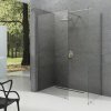 Pevné stěny do sprchových koutů Ravak Walk In Wall-70 v.200 black+Transparent GW9W10300Z1