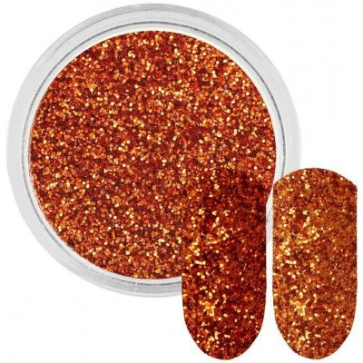 Rossart Měděný třpytivý prášek 0,2 mm 3 ml – Hledejceny.cz