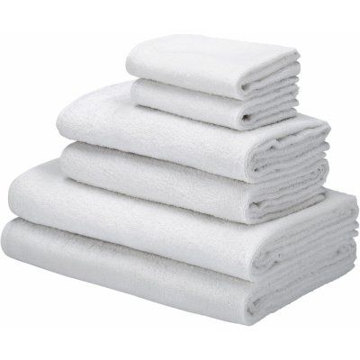 Livarno home Sada ručníků 6dílná bílá – Zboží Dáma