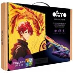 OKTO Manga motiv živlů "Oheň" výtvarný set 30x40 cm – Hledejceny.cz