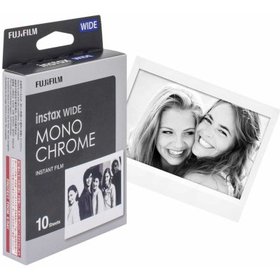 Fujifilm INSTAX wide MONOCHROME 10 fotografií – Zboží Mobilmania