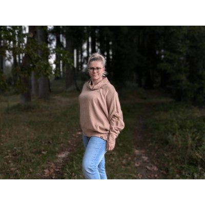 Nelly Mušelínová vesta hnědá – Zboží Mobilmania