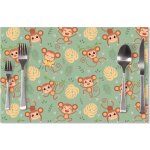 Sablio prostírání Roztomilé opičky 40x30cm – Zboží Mobilmania