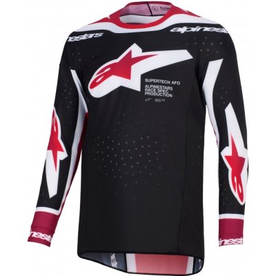 Alpinestars SUPERTECH PRO AFD VISTA černá/červená/bílá 2026 – Sleviste.cz