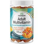 Swanson Adult Multivitamin Broskev Pomeranč Jahoda 60 gummies – Hledejceny.cz