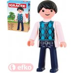 EFKO IGRÁČEK Tatínek figurka 7,5cm rodina – Zboží Dáma