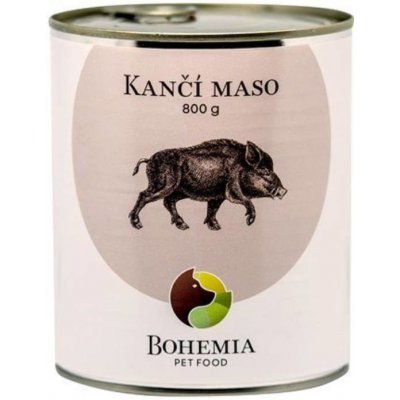Bohemia Pet Food| Kančí maso ve vlastní šťávě Hmotnost: 400 g – Zbozi.Blesk.cz