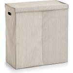 ZELLER Dvoukomorový , skládací kontejner na prádlo - 120 l, 63 x 61,5 x 31 cm – Sleviste.cz