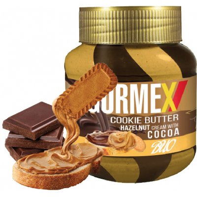Gourmex Gurmex lískooříškový krém se sušenkovým máslem 350 g