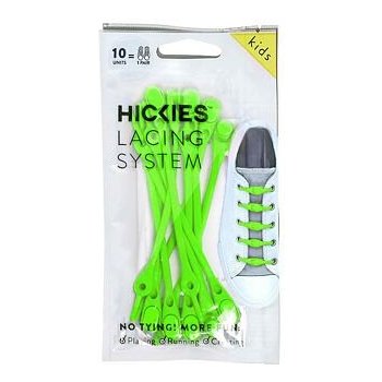 Hickies dětské elastické 10 ks svítivě zelené
