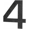 Domovní číslo Kateon Domovní číslo popisné Břidlice - Euromode varianta: číslo 4
