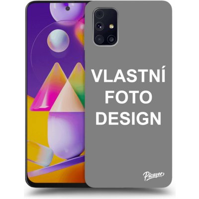 Pouzdro Picasee silikonové Samsung Galaxy M31s - Vlastní design/motiv černé – Zboží Mobilmania