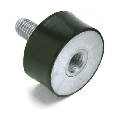 Silentblok válcový typ 2 (šroub - matka) průměr 50mm / výška 40mm, šroub M10x28 , GeTech | Zboží Auto