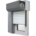 Aluprof Venkovní roleta hliníková SK 45 2375 - 2449 mm Hnědá – Hledejceny.cz