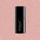 Semilac Extend 5in1 Glitter 804 Soft Beige Hybridní lak 7 ml