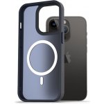 Pouzdro AlzaGuard Matte Case Compatible with MagSafe iPhone 14 Pro tmavě modré – Zboží Živě