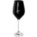 Diamante Silhouette black sklenice na víno 2 x 470 ml