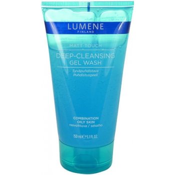 Lumene Cleansing Matt Touch Vyvážený gel na čistění mastné pleťi 150 ml