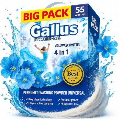 Gallus Profesional Universal prací prášek 3,05 kg 55 PD – Sleviste.cz