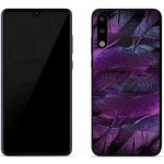 mmCase gelový kryt Huawei P30 Lite - fialová pírka – Sleviste.cz