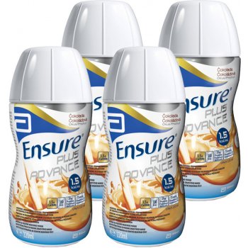 ENSURE PLUS ADVANCE ČOKOLÁDOVÁ PŘÍCHUŤ POR SOL 4X220ML