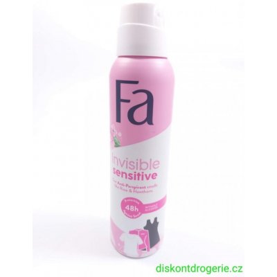 Fa Invisible Sensitive deospray 150 ml – Zboží Mobilmania