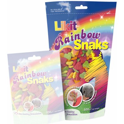 Likit Snaks rainbow pamlsky pro koně 0,5 kg – Zboží Dáma