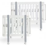 Levin Felin antirefluxní rostoucí postýlka Nika Duo Bílá se šedými nožičkami – Sleviste.cz