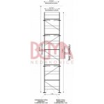 Bema kostka lešení 22,95 m² podlážky nové – Zboží Mobilmania