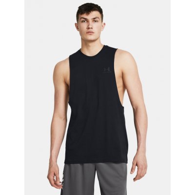 Under Armour UA Left chest cut off tank 1329286-001 černá – Hledejceny.cz