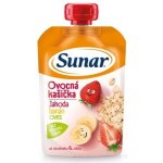 Sunar Ovocná kašička broskev jablko oves 6m+ 120 g – Sleviste.cz
