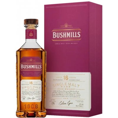 Bushmills Single Malt 16y 40% 0,7 l (karton) – Hledejceny.cz