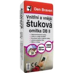 Den Braven Vnitřní a vnější štuková omítka DB II 25 kg – Sleviste.cz