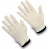 Dětské rukavice Exquisiv Merino rukavice City Walk Rider, bílá/černá