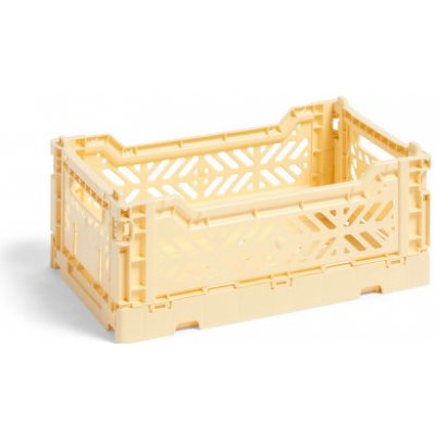 HAY Úložný box Crate S light yellow