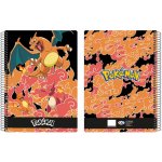 CyP Brands Spirálový sešit Pokémon Charizard A4 – Zboží Živě