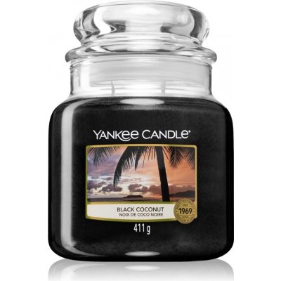 Yankee Candle Classic Black Coconut 411 g – Zboží Dáma
