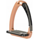 ACAVALLO Bezpečnostní třmeny Arena Alupro rosegold – Zboží Mobilmania