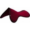 Podsedlová dečka Acavallo Dečka tlumící Close Contact Memory Foam Woolmark red