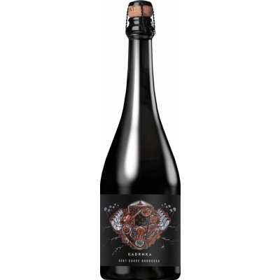Kadrnka Sekt Cuvée Barborka Extra Brut 2020 12% 0,75 l (holá láhev) – Zboží Dáma