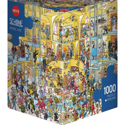 Heye Hotelový život 1000 dílků – Zboží Mobilmania