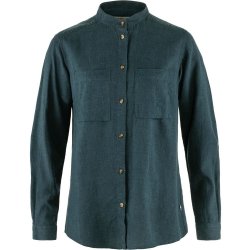 Fjällräven Övik Hemp shirt LS mountain blue