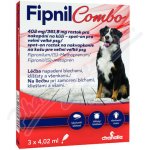 Fipnil Combo Spot-on dog XL 402 / 361,8 mg 3 x 4,02 ml – HobbyKompas.cz