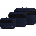 Fabrizio set 3 ks cestovních organizérů na oblečení worldpack S M L 10461-0600 16 L modrá – Hledejceny.cz